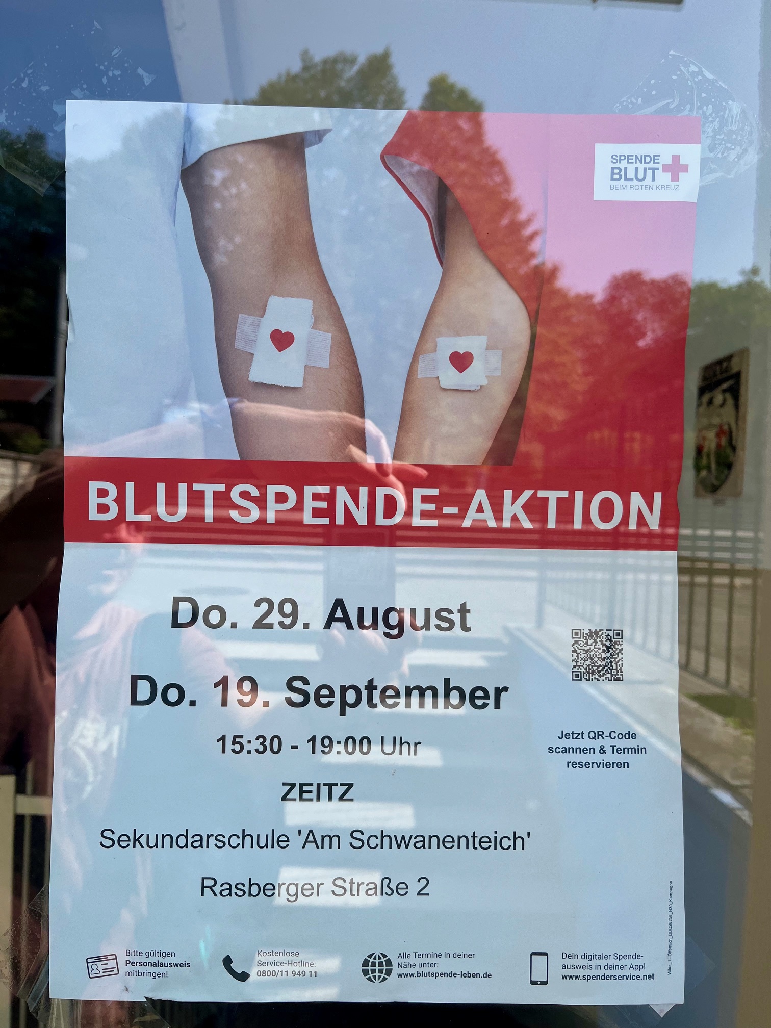 Donating blood can save lives – “AM SCHWANENTEICH”