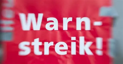 Warnstreik im Nahverkehr!